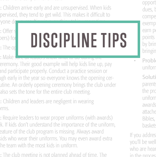 Discipline Tips Thumbnail