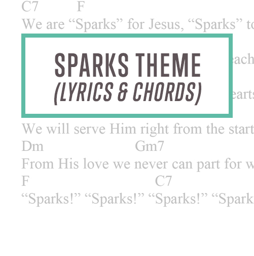 Sparks Theme Lyrics Chords Thumbnail